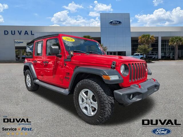 2018 Jeep Wrangler Unlimited Sport