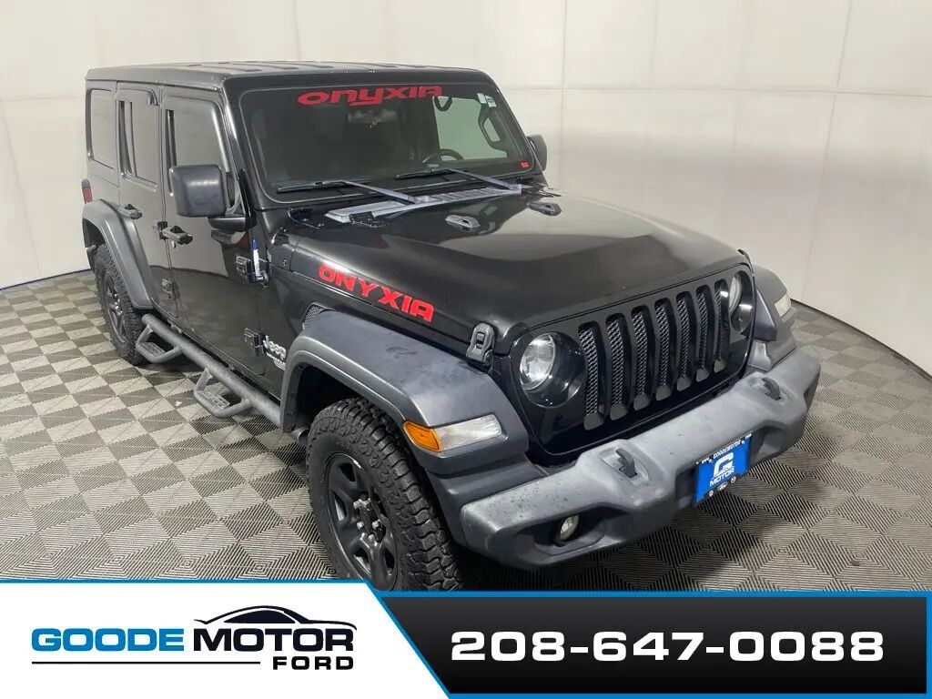 2018 Jeep Wrangler Unlimited Sport — photo 1 of 13