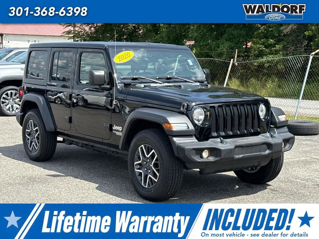 2020 Jeep Wrangler Unlimited Sport — photo 1 of 26
