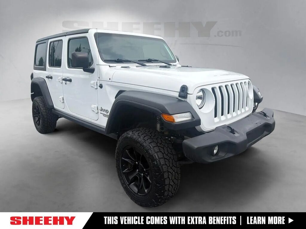 2020 Jeep Wrangler Unlimited Sport — photo 1 of 13