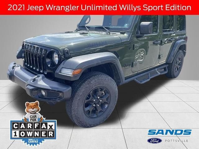 2021 Jeep Wrangler Unlimited Sport — photo 1 of 24