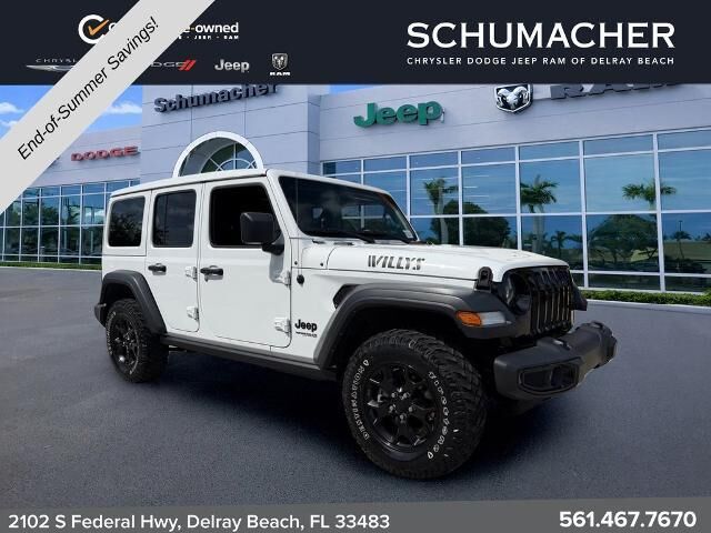 2022 Jeep Wrangler Unlimited Sport — photo 1 of 13