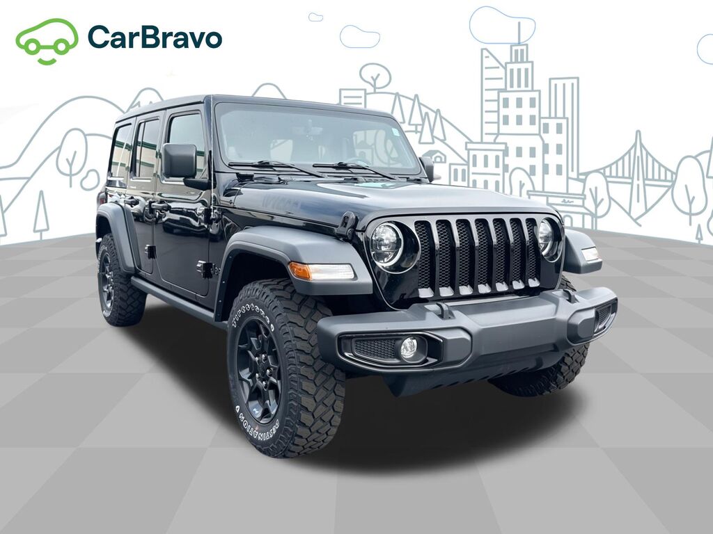 2023 Jeep Wrangler 4-Door Willys 4x4 — photo 1 of 7