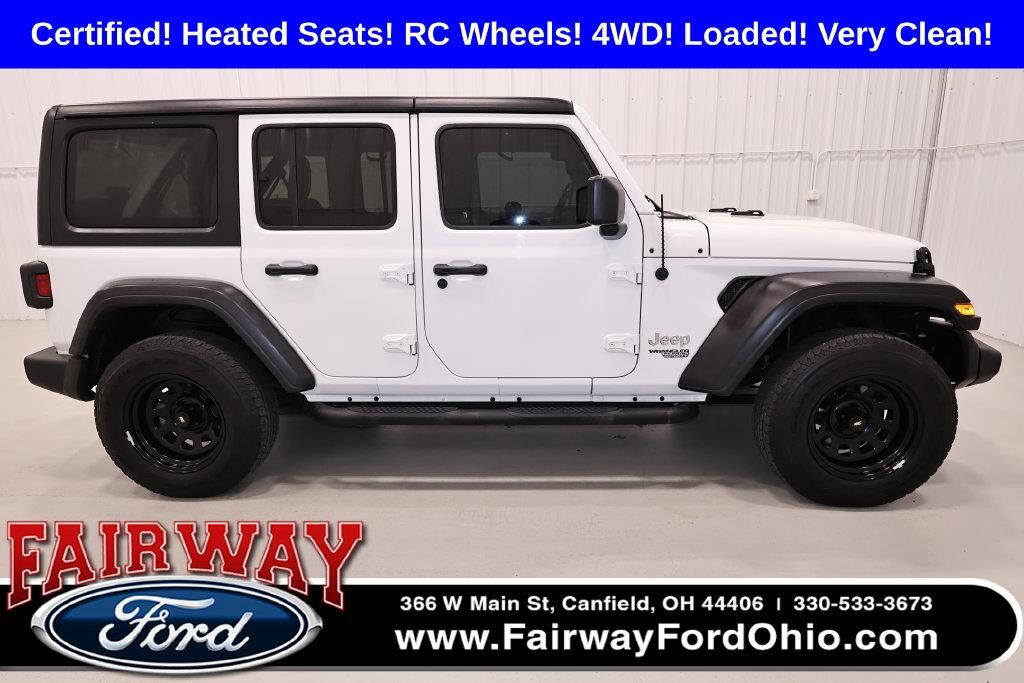 2020 Jeep Wrangler Unlimited Sport — photo 1 of 13