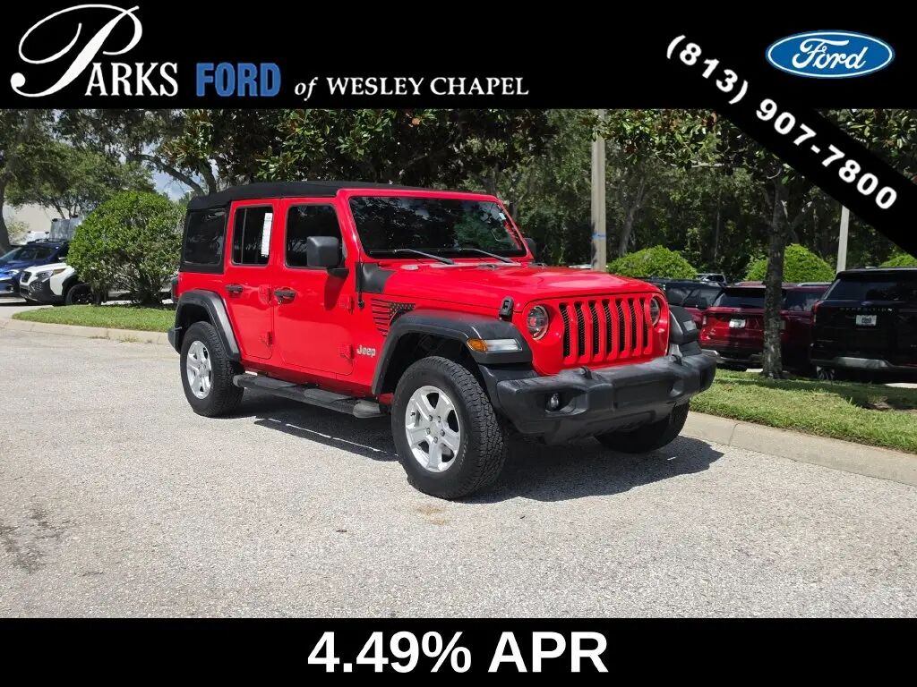 2020 Jeep Wrangler Unlimited Sport — photo 1 of 13