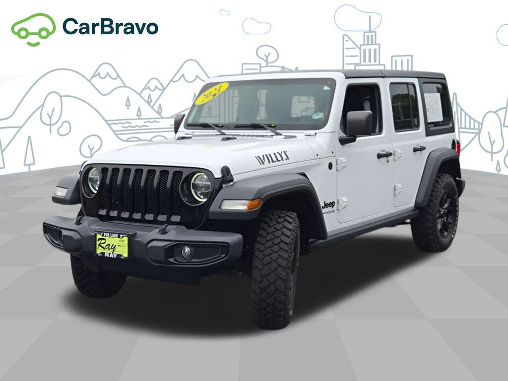 2021 Jeep Wrangler Willys 4x4 — photo 1 of 7
