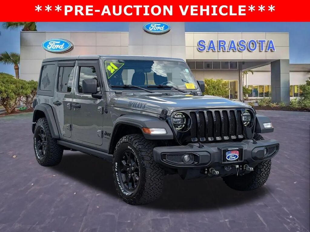 2021 Jeep Wrangler Unlimited Sport — photo 1 of 13
