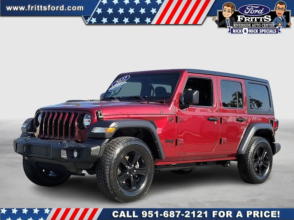 2022 Jeep Wrangler Unlimited Sport — photo 1 of 13