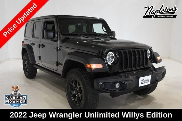 2022 Jeep Wrangler Unlimited Willys — photo 1 of 13