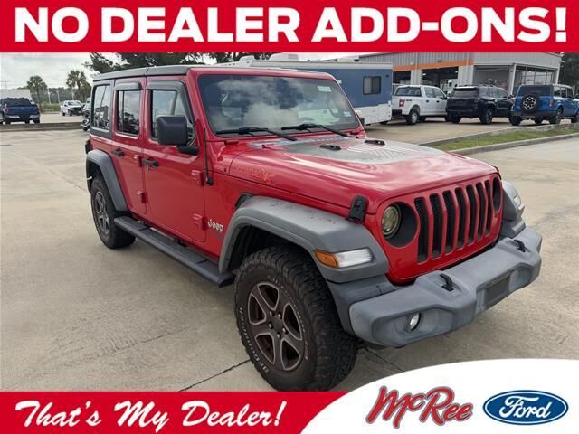2018 Jeep Wrangler Unlimited Sport — photo 1 of 7