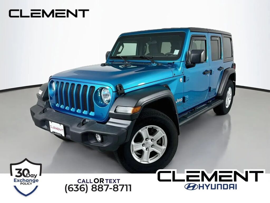 2019 Jeep Wrangler Unlimited Sport — photo 1 of 13