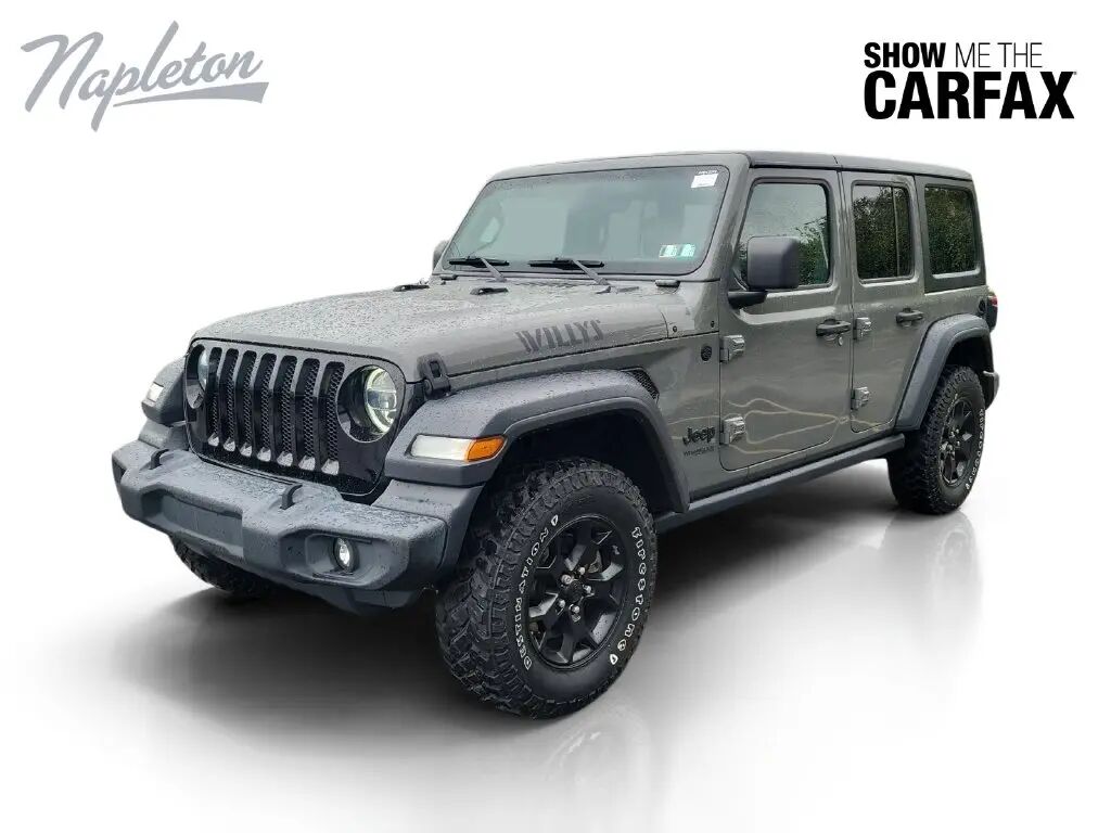 2020 Jeep Wrangler Unlimited Willys — photo 1 of 13