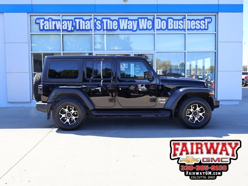 2020 Jeep Wrangler Unlimited Unlimited Sport — photo 1 of 13