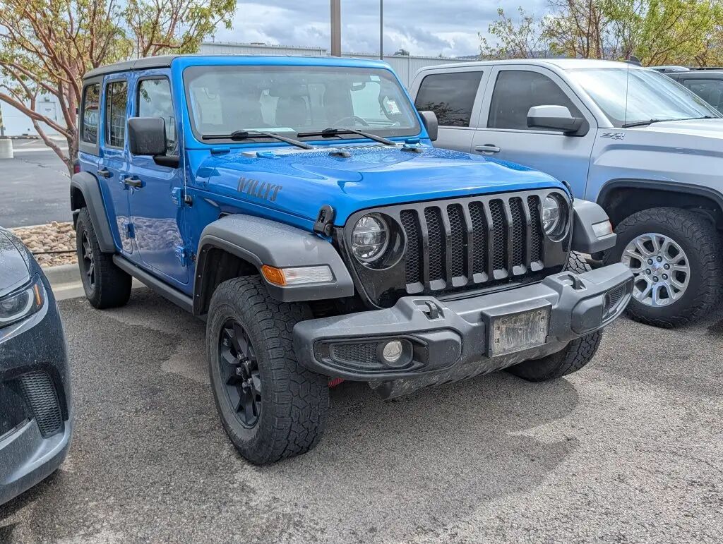 2021 Jeep Wrangler Unlimited Willys — photo 1 of 3