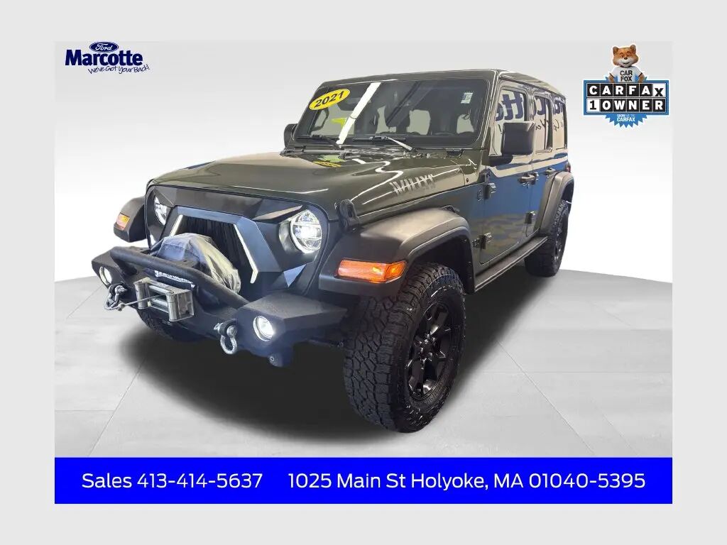 2021 Jeep Wrangler Unlimited Sport — photo 1 of 13