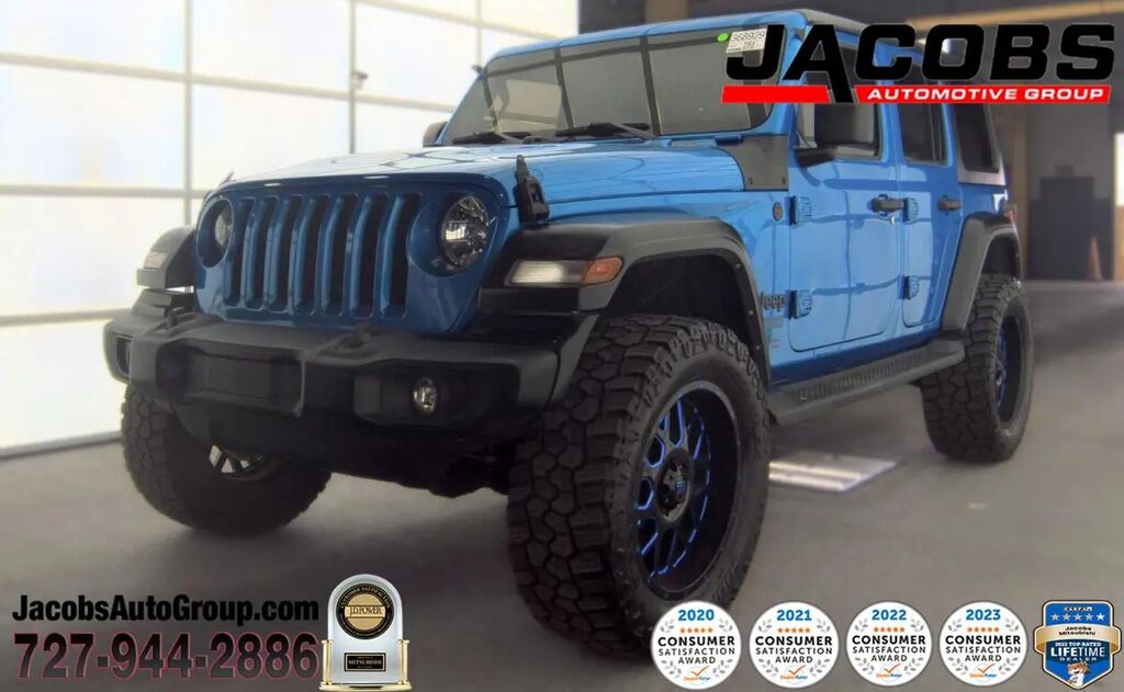 2021 Jeep Wrangler Unlimited Sport — photo 1 of 13