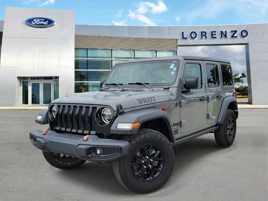2020 Jeep Wrangler Unlimited Sport — photo 1 of 13