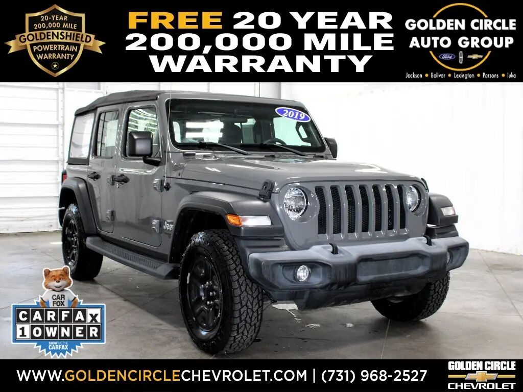 2019 Jeep Wrangler Unlimited Sport — photo 1 of 27
