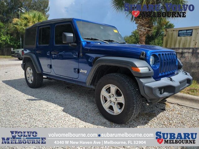 2020 Jeep Wrangler Unlimited Sport S — photo 1 of 14