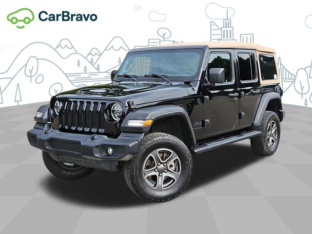 2020 Jeep Wrangler Unlimited Black and Tan