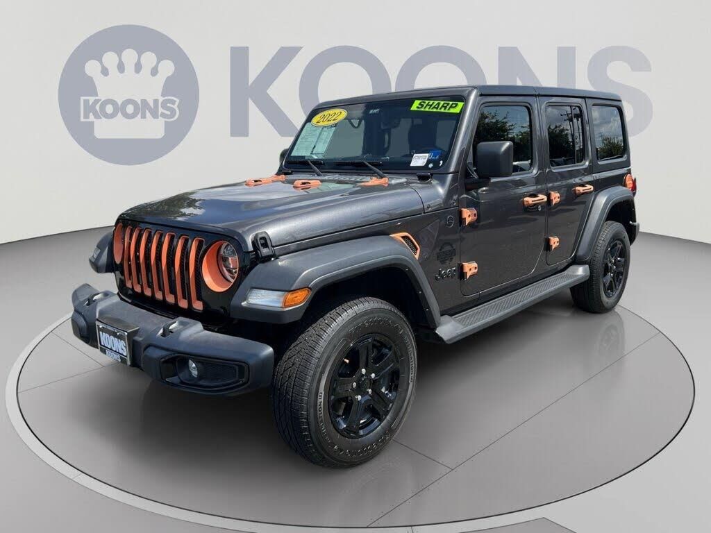 2022 Jeep Wrangler Unlimited Sport — photo 1 of 3