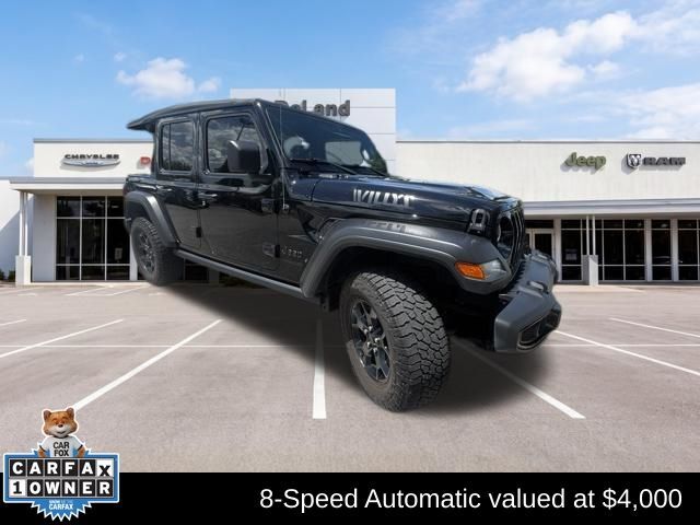 2022 Jeep Wrangler Unlimited Willys — photo 1 of 13
