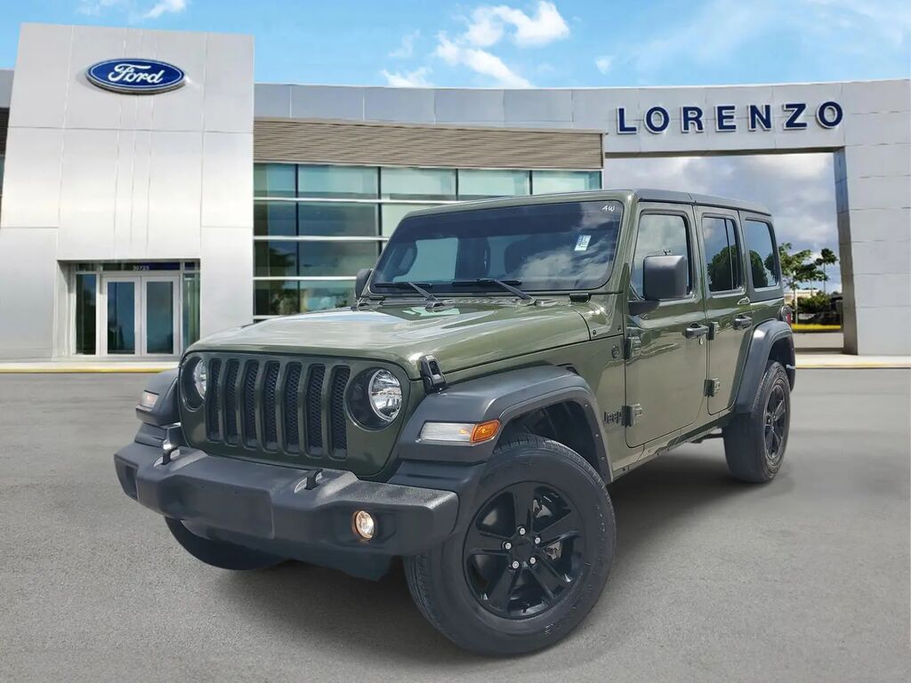 2021 Jeep Wrangler Unlimited Sport — photo 1 of 13