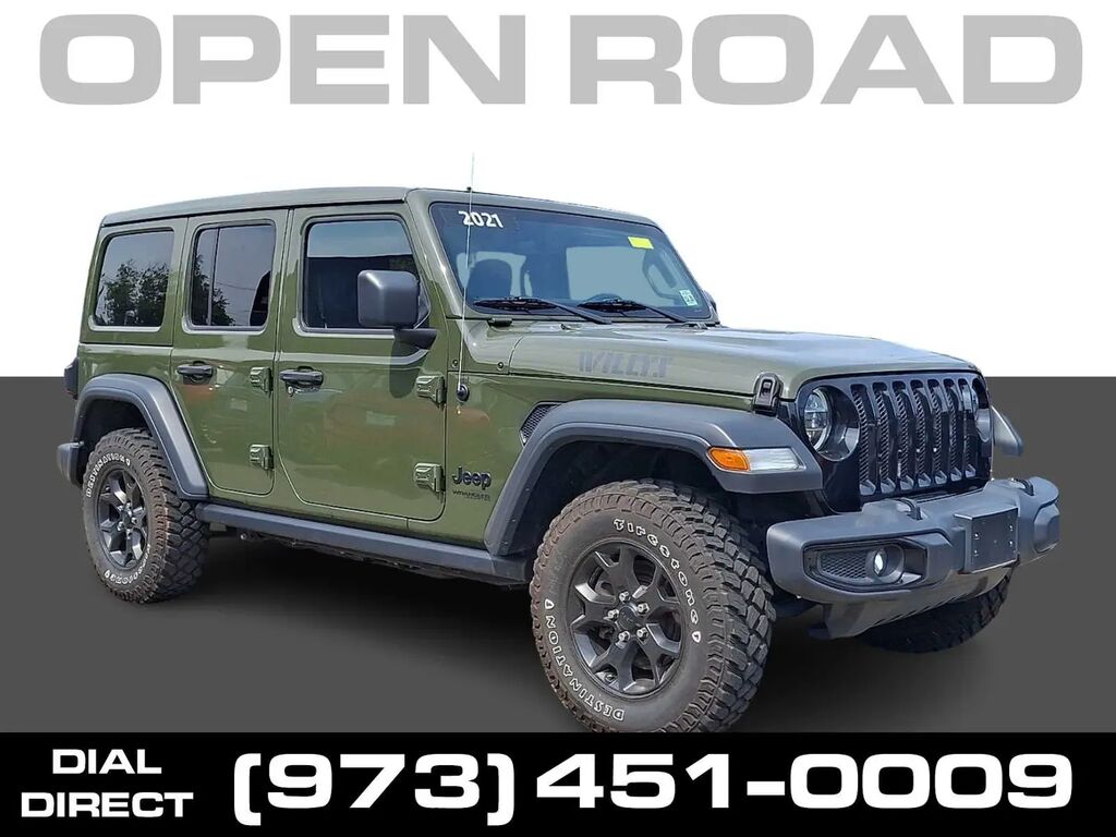2021 Jeep Wrangler Unlimited Willys — photo 1 of 13