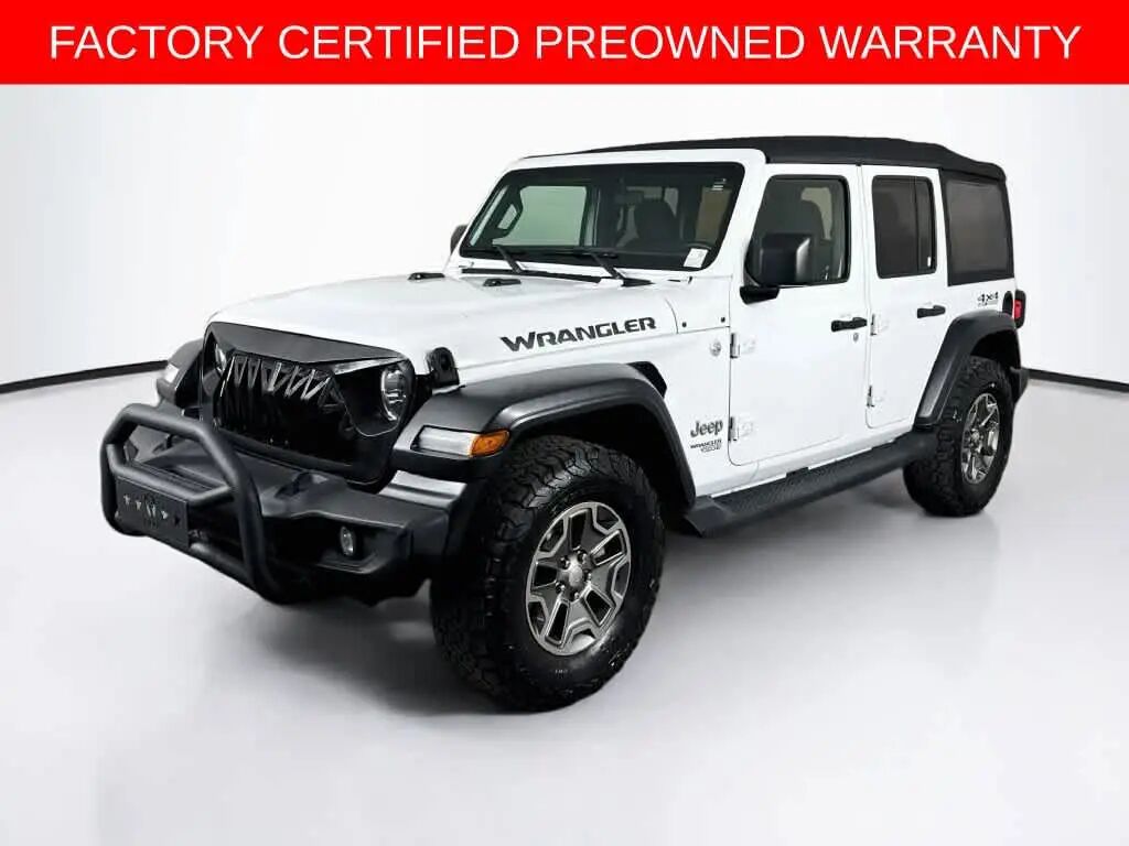 2018 Jeep Wrangler Unlimited Sport — photo 1 of 13
