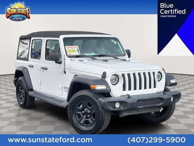 2018 Jeep Wrangler Unlimited Sport — photo 1 of 12