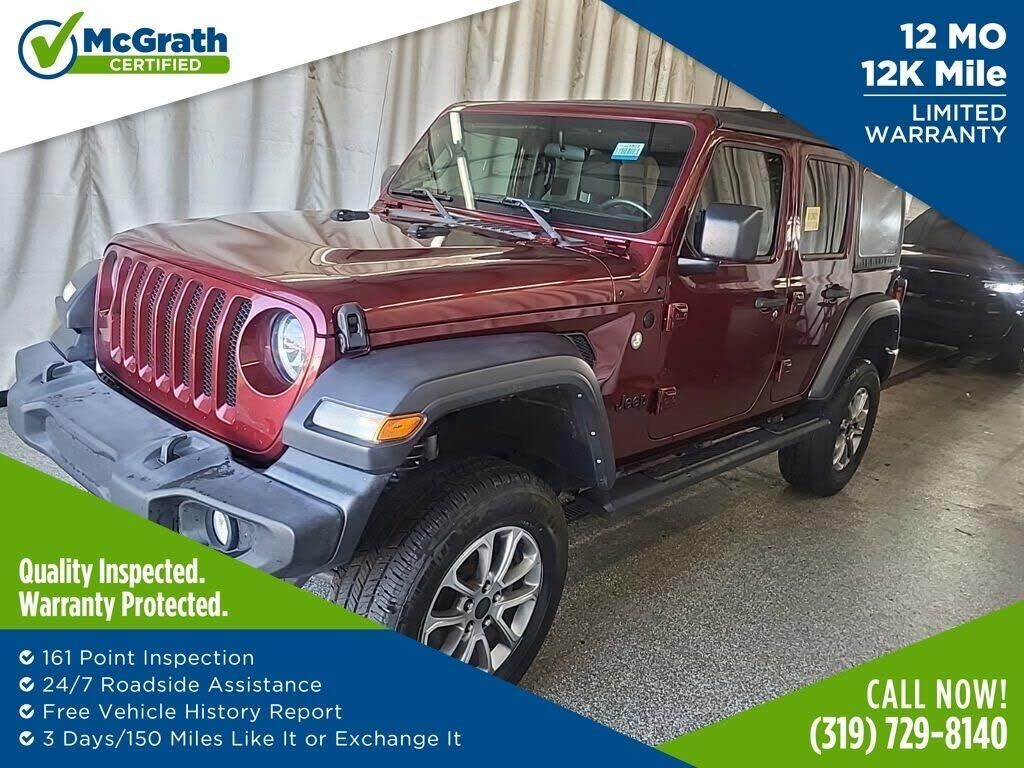 2021 Jeep Wrangler Unlimited Sport — photo 1 of 12