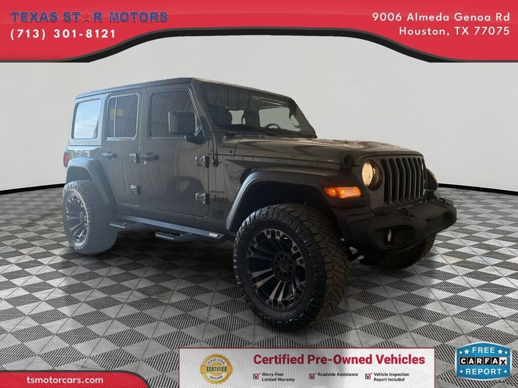 2021 Jeep Wrangler Unlimited Sport — photo 1 of 6
