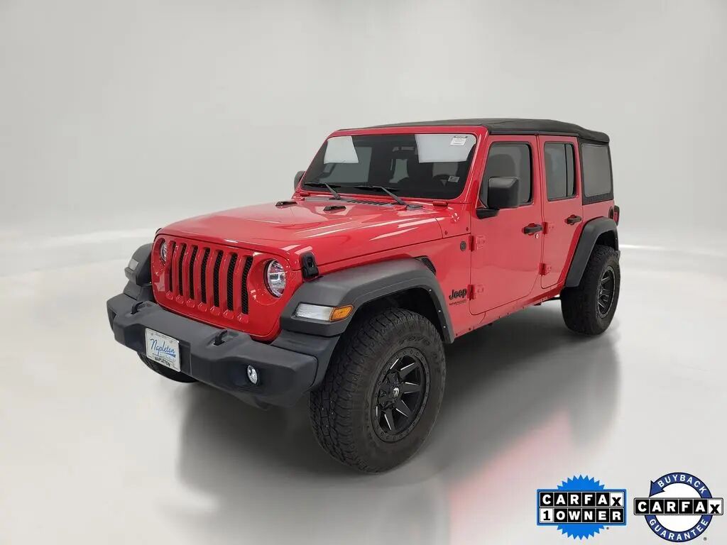 2022 Jeep Wrangler Unlimited Sport — photo 1 of 13