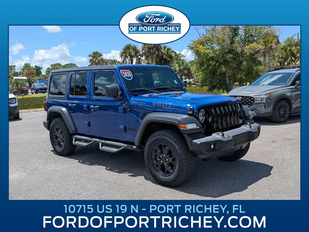2020 Jeep Wrangler Unlimited Sport — photo 1 of 50