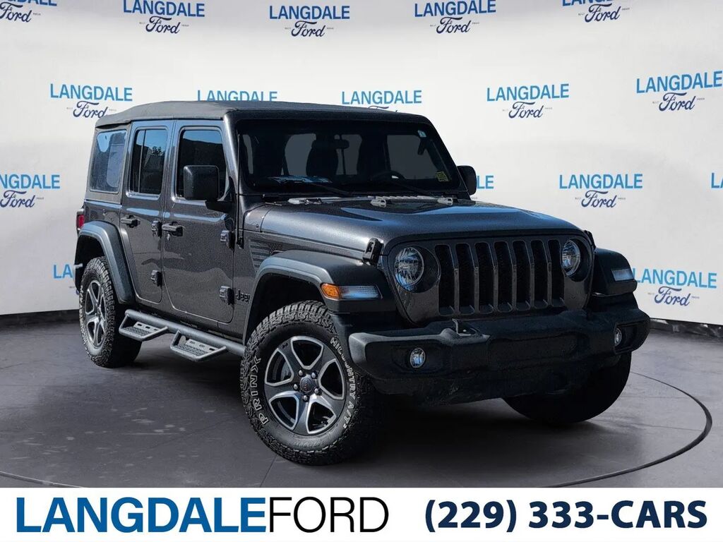 2021 Jeep Wrangler Unlimited Sport — photo 1 of 13