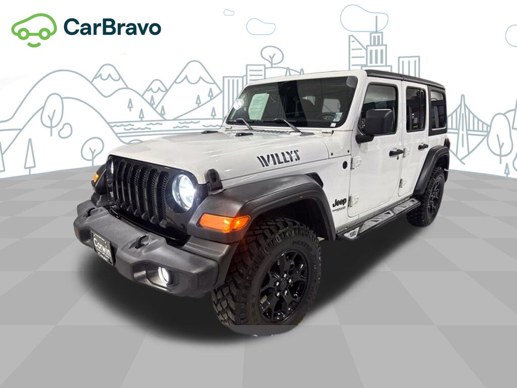 2020 Jeep Wrangler Unlimited Willys — photo 1 of 7