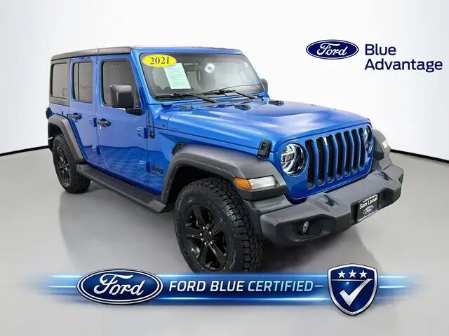 2021 Jeep Wrangler Unlimited Sport — photo 1 of 13