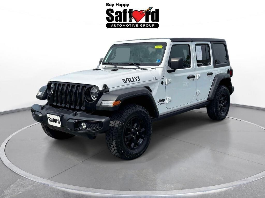 2021 Jeep Wrangler Unlimited Willys — photo 1 of 13