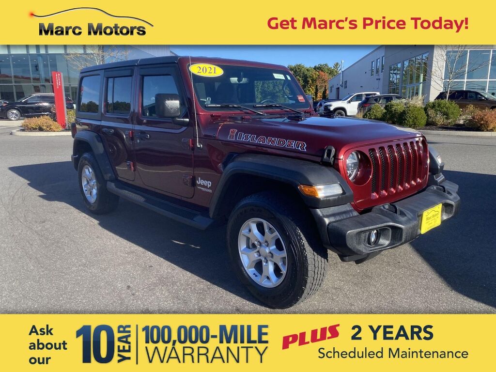 2021 Jeep Wrangler Unlimited Sport — photo 1 of 13
