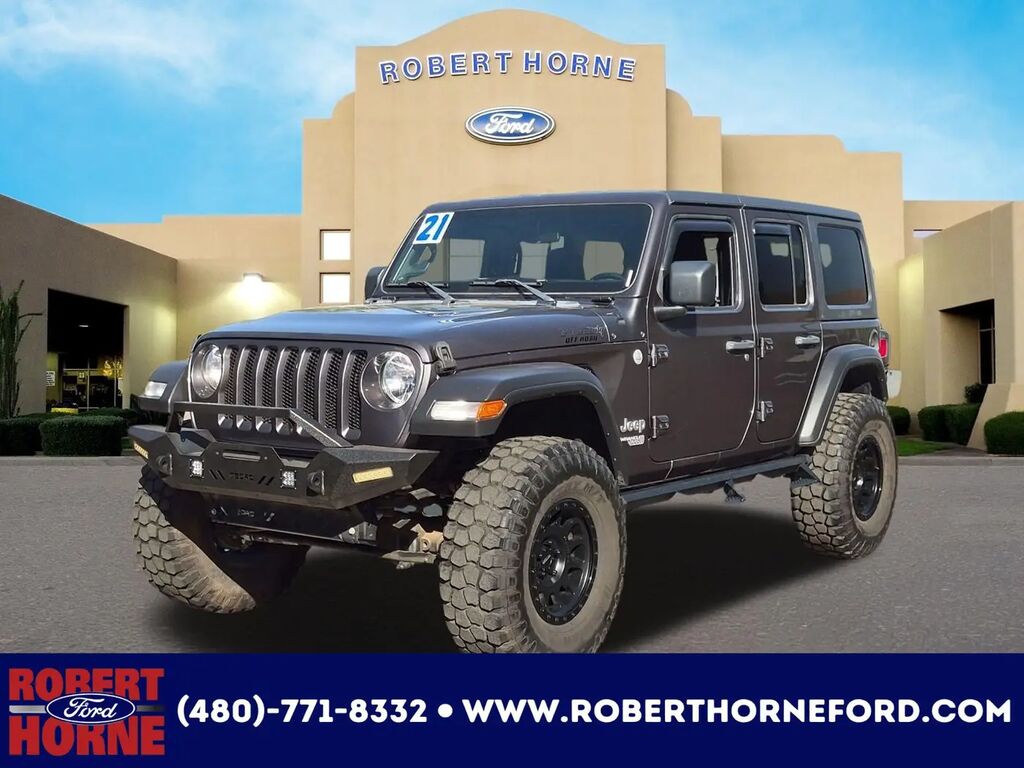 2021 Jeep Wrangler Unlimited Sport — photo 1 of 13