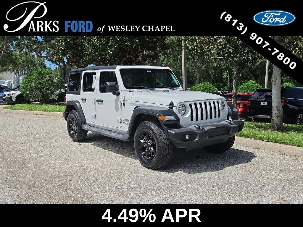 2020 Jeep Wrangler Unlimited Sport — photo 1 of 13