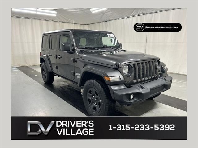 2021 Jeep Wrangler Unlimited Sport — photo 1 of 13