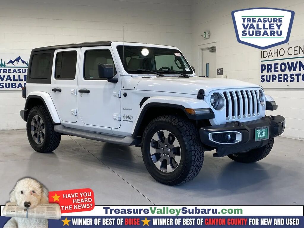 2018 Jeep Wrangler Unlimited Sahara — photo 1 of 13