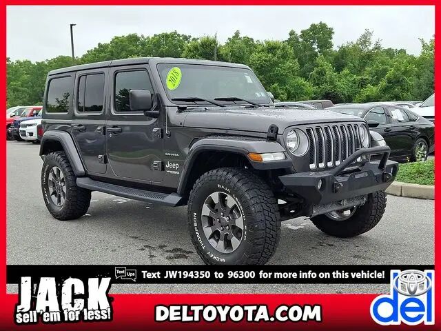 2018 Jeep Wrangler Unlimited Sahara — photo 1 of 13