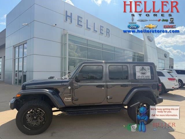 2019 Jeep Wrangler Unlimited Sahara — photo 1 of 2