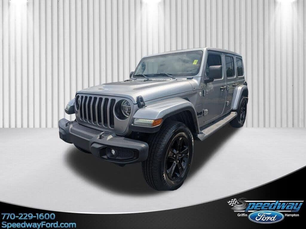 2020 Jeep Wrangler Unlimited Sahara — photo 1 of 14