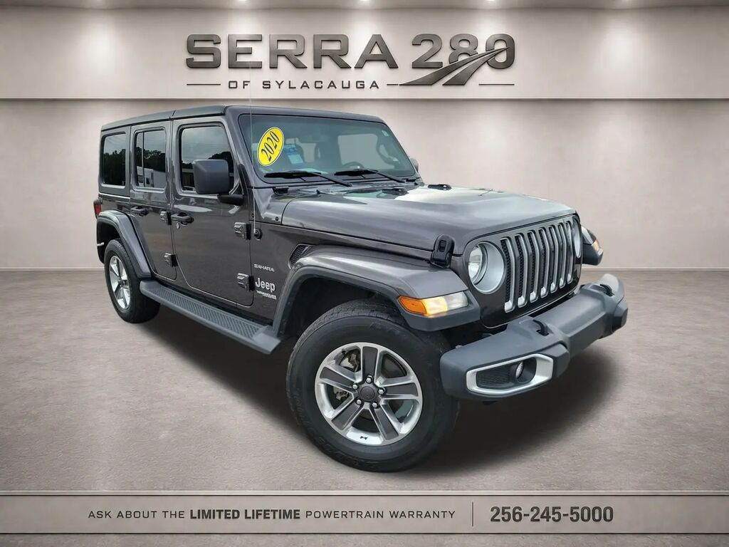 2020 Jeep Wrangler Unlimited Sahara — photo 1 of 40