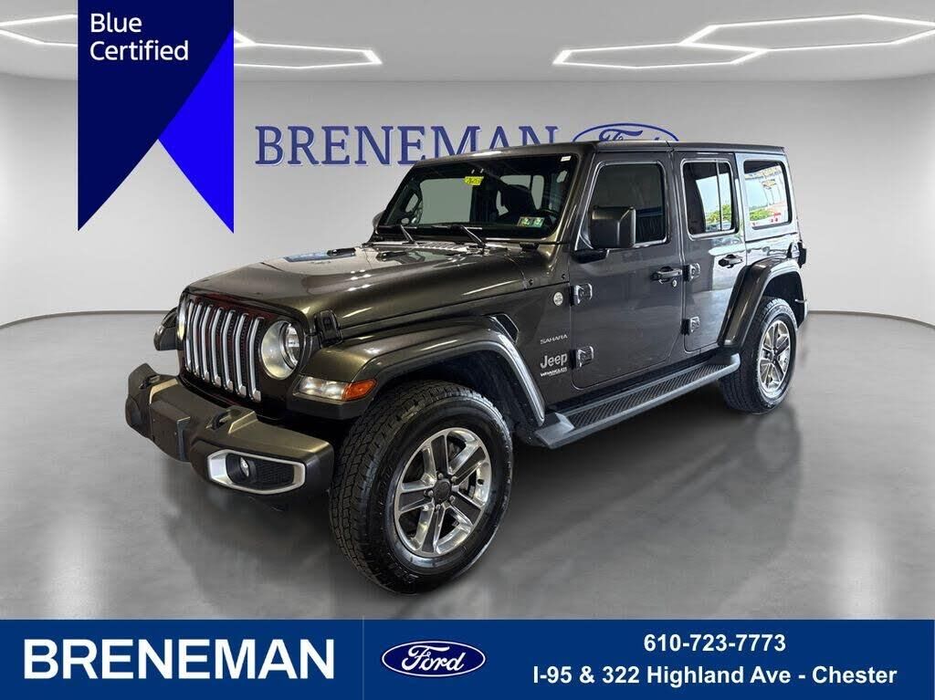 2021 Jeep Wrangler Unlimited Sahara — photo 1 of 2