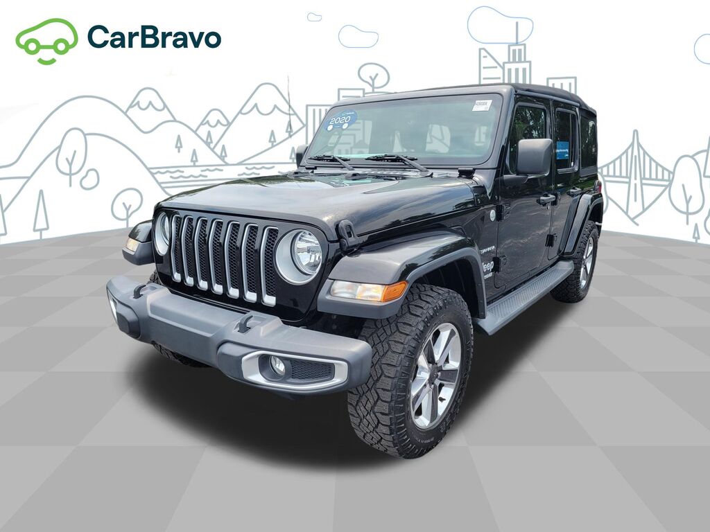 2020 Jeep Wrangler Unlimited Sahara — photo 1 of 6