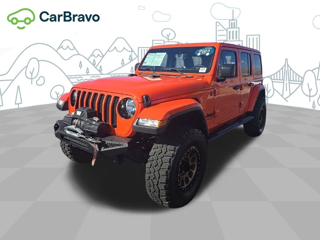 2023 Jeep Wrangler 4-Door Sahara Altitude 4x4 — photo 1 of 6